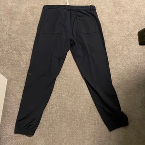 Dark blue black lululemon casual pants.